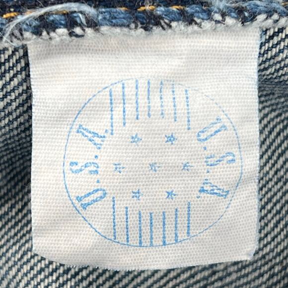 90s jorts denim jean shorts deadstock NWT 1990s vintage - Picture 6 of 8